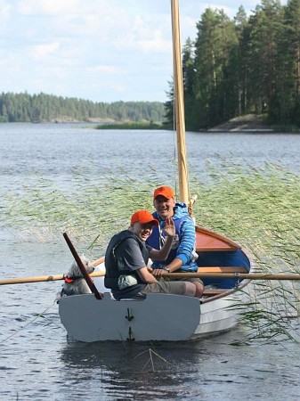 IMG_7503 Morbic 12, construit par Harri Veivo à partir d'un kit Icarai, sur le lac Tarjanne en Finlande - Photo Matti Haapanen
