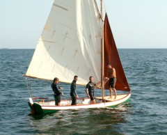 Essai de chavirage et de flottabilité des petits bateaux ouverts Chavirage 7