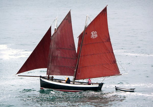 Ar Gentilez, Trégor lugger Replica of a Perros-Guirec lugger built in 1992 by Yvon Clochet (North Britanny), Vivier design