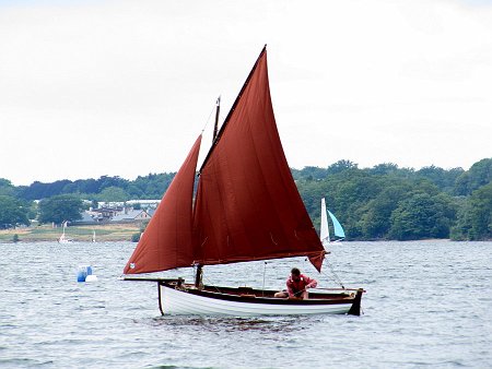 IMG_0128 Ilur Creizig built by François Barbez, sloop rigged