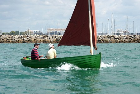 DSC00050 Triple Buse, Ilur 2011 built by Icarai, sailing off Pornichet