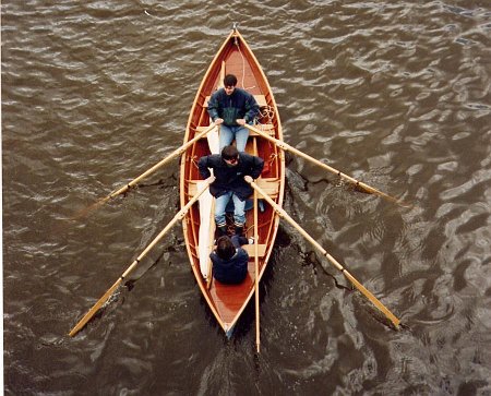 Marifjora_aviron_erdre Pulling on river Erdre (near Nantes).