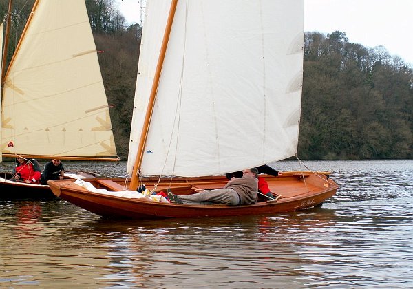 Seil, timber built Sail and oar pram, 5.4 m in length Go to Seil 18 description