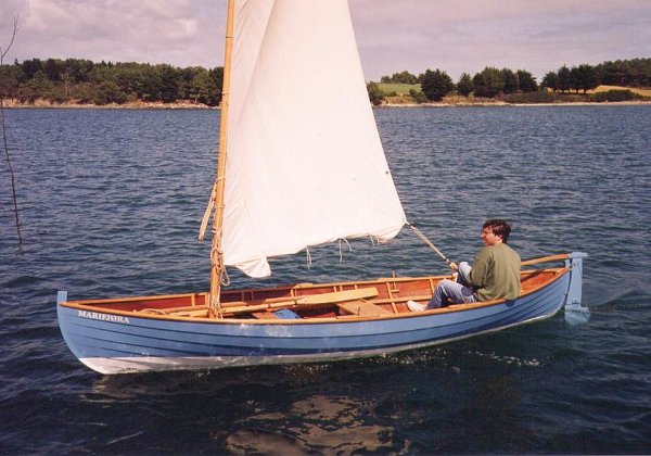 Elorn Double-ended sail and oar boat