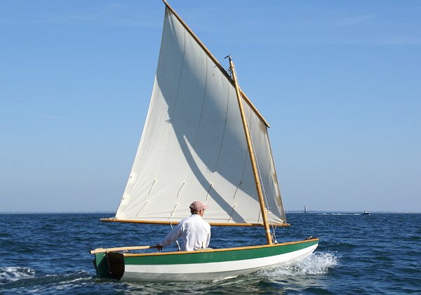 Laïta pram Sail and oars pram, 3.7 m in length