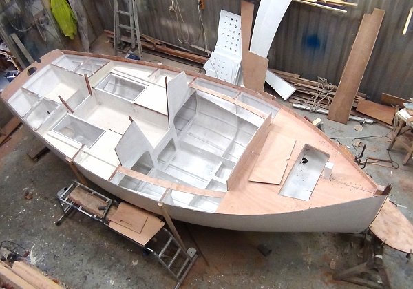 Construction First Koalen 18 by Grand-Largue boatbuilder, France