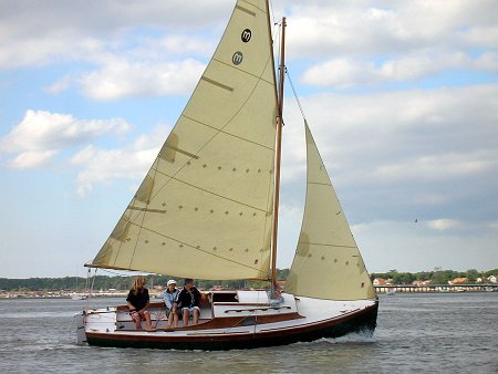 DSCN2242 Meaban N°2 was built in the North of France by the association Cht'i bateaux.