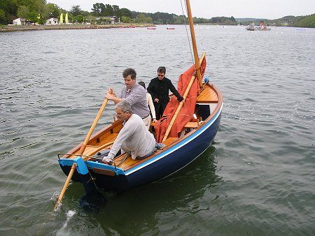 godille Ebihen 15 built by Michel Le Bras and launched in 2012