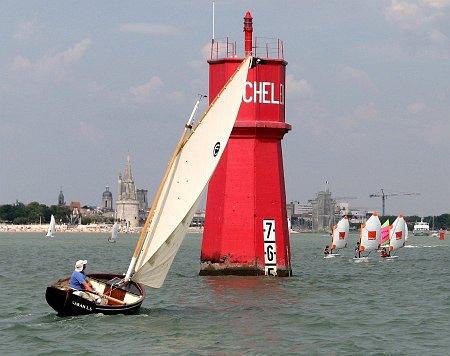 EBIHEN 16 Sarah at La Rochelle, Ebihen 16 built by Michel Sainrames