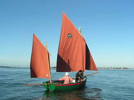 PICT0734 Ebihen 15 à la semaine du Golfe du Morbihan, gréé en bourcet-malet