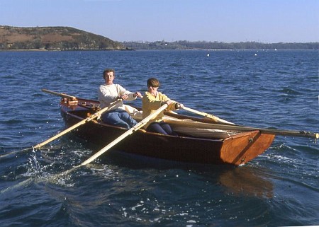 mina02_aviron1 Minahouet à l'aviron en Rance | Photo Gwendal Jaffry - Chasse-Marée