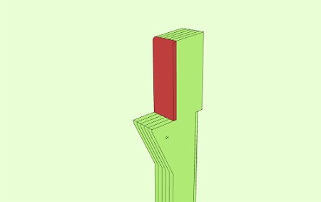 04 Des couvre-joints protègent les chants de contreplaqué qui seraient visibles