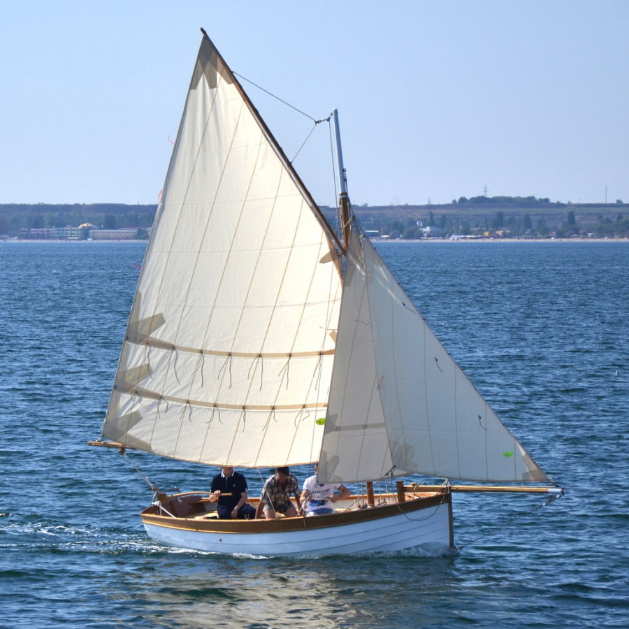 small open sailboats