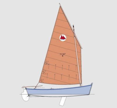 Sorine, sailing skiff