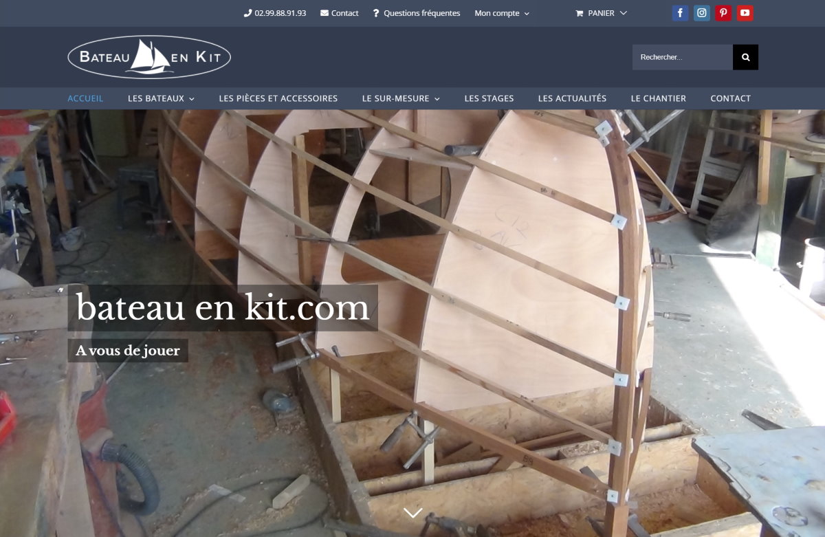 You are currently viewing Bateau en kit, un nouveau site par Grand-Largue