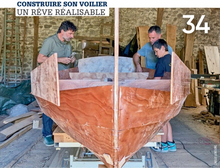 Read more about the article Voiles et Voiliers magazine: a special report on amateur boatbuilding